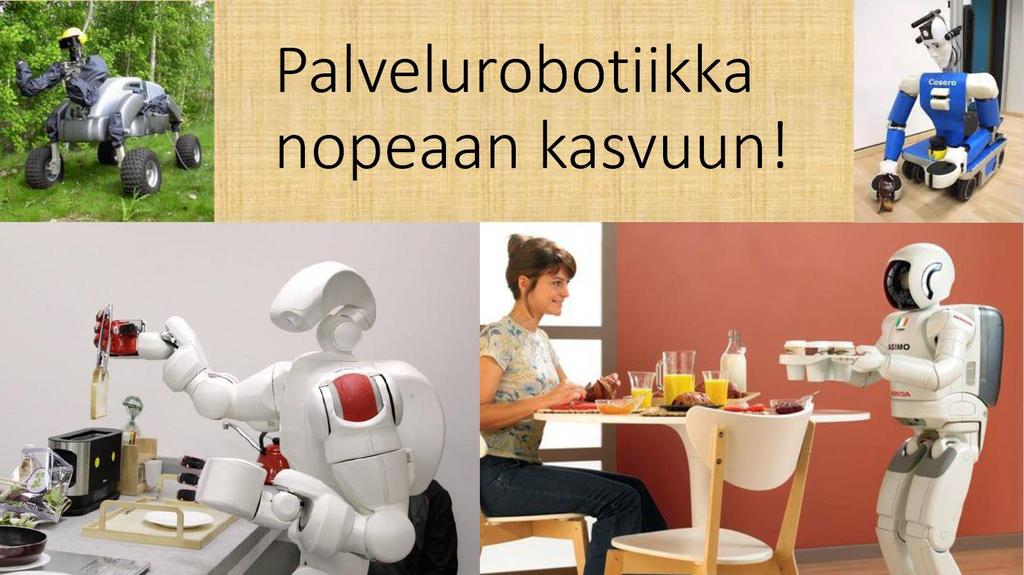 Tekoäly ja robotit korvaavat