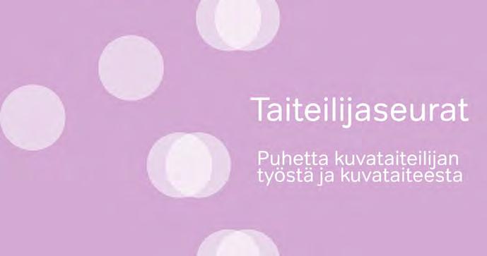 KESKUSTELUTILAISUUDET Taiteilijaseuratkeskusteluissa puhuttiin kuvataiteen edunvalvonnasta, katutaiteesta ja tasa-arvosta.