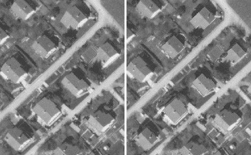 Automatic Correction of Houses in Digital Orthoimages (ETH Zürich) Jos maastovirhe korjataan ylikulkusillan