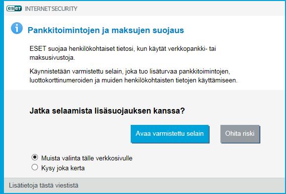 6.3.5 Bottiverkkosuojaus Bottiverkkosuojaus etsii haittaohjelmia analysoimalla sen verkkotietoliikenteen protokollia.