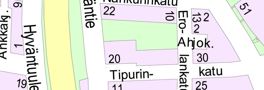 2/10 1. PERUS- JA TUNNISTETIEDOT 1.1 Tunnistetiedot Asemakaavan muutos koskee Poin kaupungin Toejoki 52.