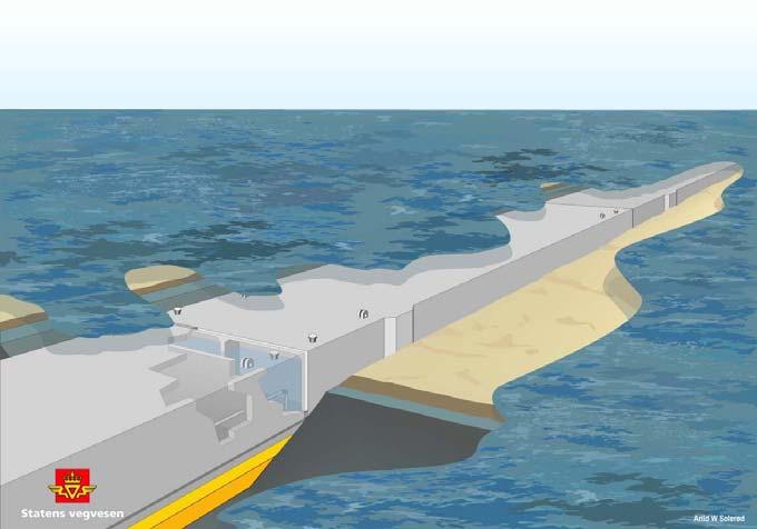 pinnalle ennen Kuusistonkaaren liittymää. Tunneli rakennetaan Kuusistonsalmen kohdalle betonirakenteisena siten, että rakenteista ei aiheudu salmen pohjalle patoavaa kynnystä.