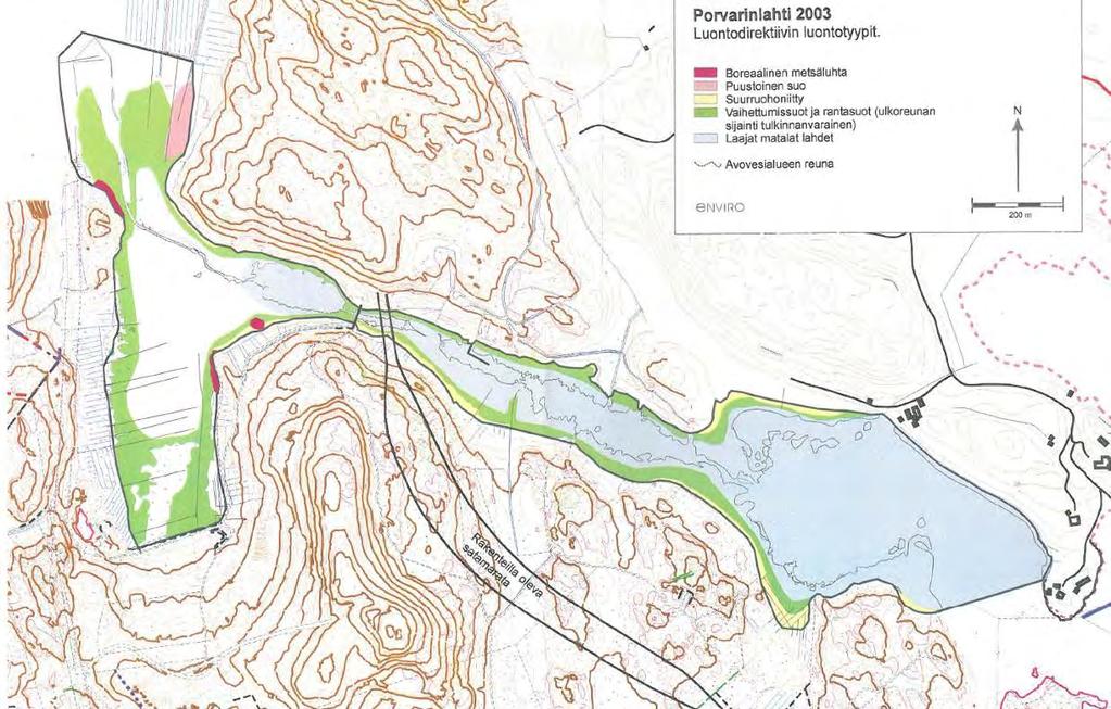 11 Taulukko 4-1 Luontotyypit Mustavuoren lehto ja Östersundomin lintuvedet Natura-alueella. Priorisoidut eli ensisijaisesti suojeltavat luontotyypit on merkitty tähdellä.