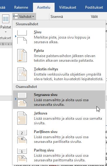 Muotoiludialogissa voit määrittää esimerkiksi tyylissä käytettävän fontin, rivivälistyksen, ennen ja jälkeen kappaletta jätettävän tyhjän tilan, rivin aloituksen etäisyyden marginaalista,