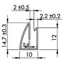 4 M 20 KPL 0336 D521181306 TERÄS VAAKAPRO 10MM