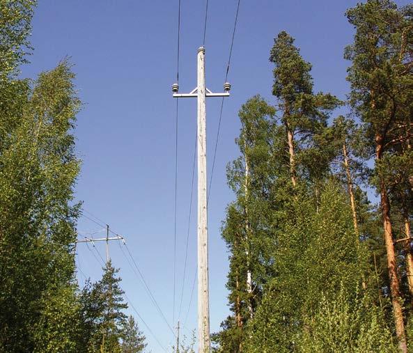 AMKA-johto TYYPILLISIMMÄT ILMAJOHDOT Pienjänniteilmajohtoja ovat jännitteeltään enintään 1 000 voltin johdot ja suurjännitejohtoja ovat yli 1 000 voltin johdot: 20 kv, 110 kv, 220 kv ja 400 kv