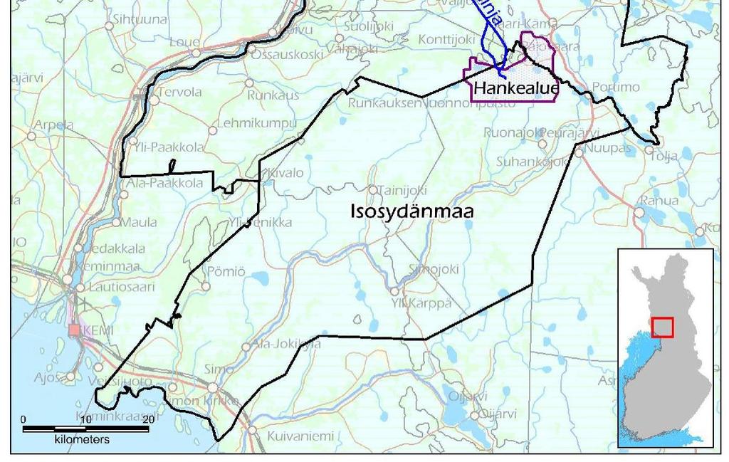 Voimajohdon rakentaminen vaikuttaa myönteisesti työllisyyteen ja voi työllistää osin paikallisia yrityksiä vastaavasti kuin kaivosalueen rakentaminenkin.