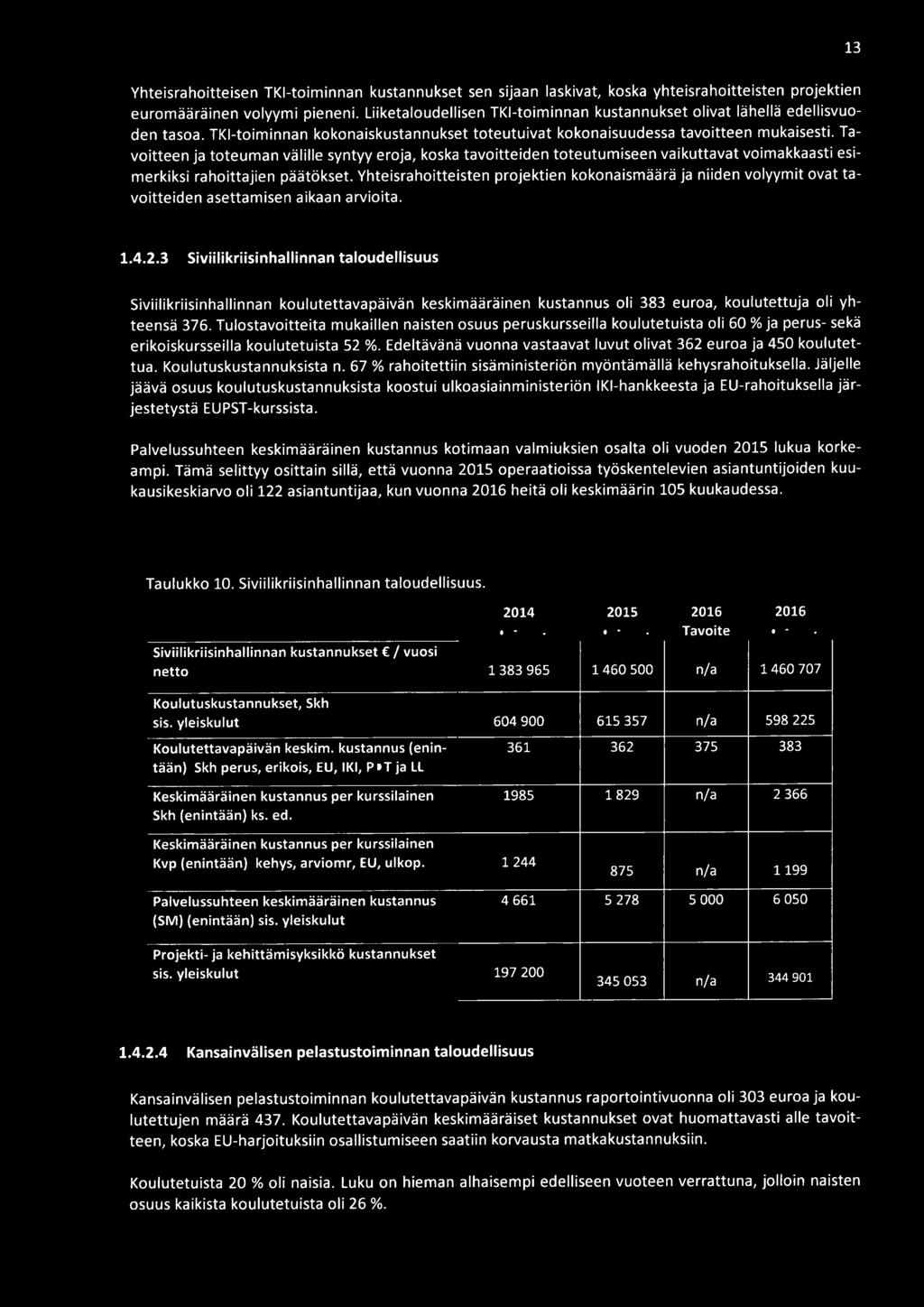 Tavoitteen ja toteuman välille syntyy eroja, koska tavoitteiden toteutumiseen vaikuttavat voimakkaasti esimerkiksi rahoittajien päätökset.