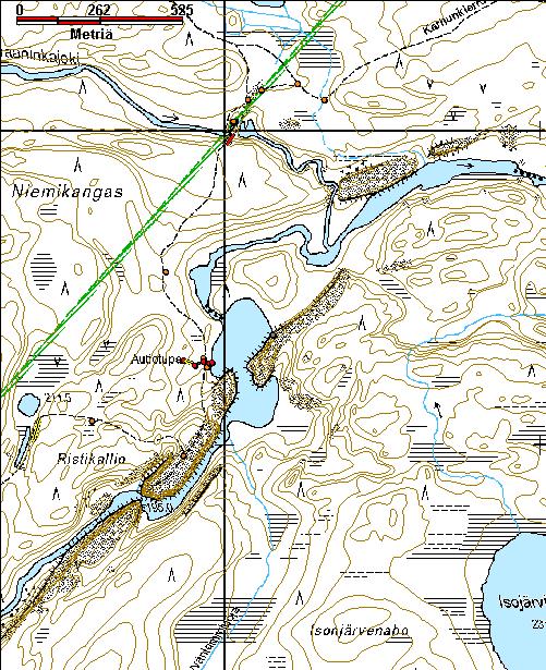 Kohdetyyppi: 17 Kivi ja maarakenteet Copyright: Metsähallitus 2008