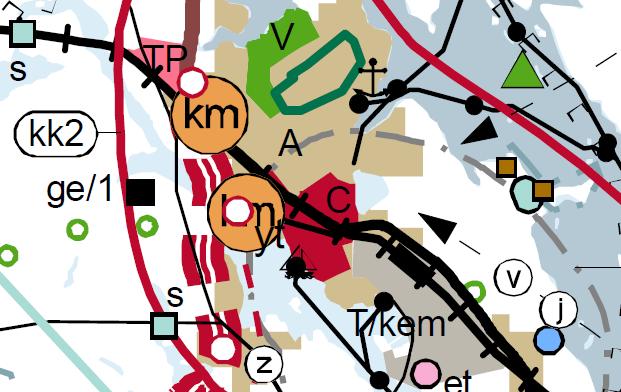 3.6 Maakuntakaava Suunnittelualueella on voimassa Keski-Suomen maakuntakaava (Ympäristöministeriön 14.4.2009 vahvistama).