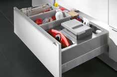 6 Cargo, 2 x 4 l, leveys 45 cm 7 Separato-K, x 8 l ja
