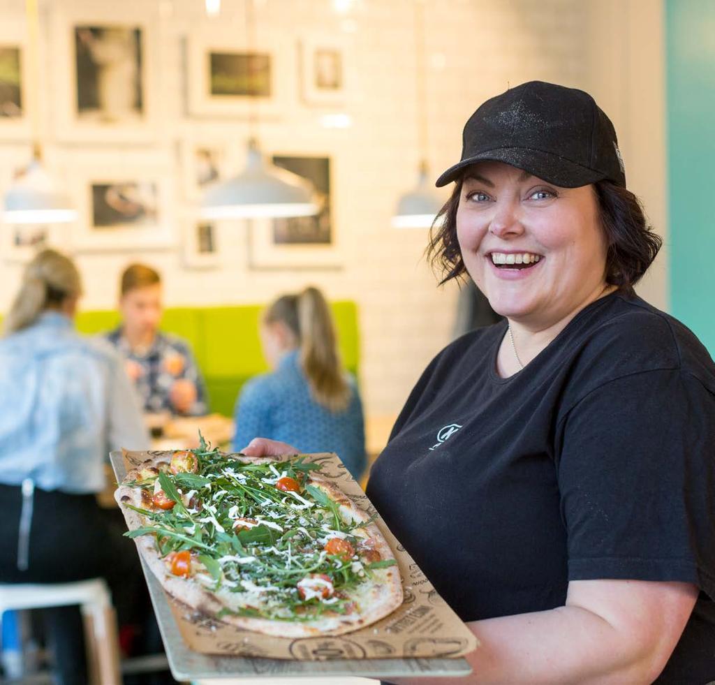 MARKKINATILANNE KOTIPIZZA-KETJUN MYYNTI ON KASVANUT VOIMAKKAAMMIN KUIN KOTIMAISET RAVINTOLA- JA PIKARUOKAMARKKINAT.