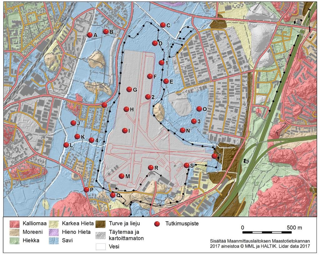 GEOLOGIAN TUTKIMUSKESKUS 5 2 TUTKIMUSMENETELMÄT 2.