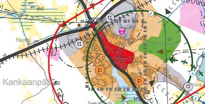 214005194 9 3.1.4 Maanomistus Kaavamuutosalue on kaupungin ja yksityisten kiinteistönomistajien omistuksessa. 3.2 Suunnittelutilanne 3.2.1 Kaava-aluetta koskevat suunnitelmat, päätökset ja selvitykset Maakuntakaava Alueella on voimassa Satakunnan maakuntakaava, joka on vahvistettu 30.