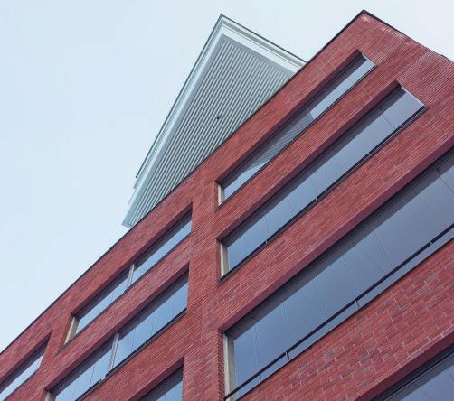 The sculptural structures of the internal courtyard, in particular, highlight the formability and delicate features of concrete in building architecture.