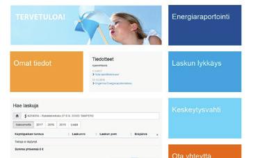 Kuinka sähkölaskun eräpäivää siirretään? Mitä hyötyä energiaraportoinnista on? Katso ohjevideot www.leppakoski.