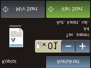 9 Kopiointi 9 Kopiointi 9 Seuraavat vaiheet esittelevät kopioinnin perustoiminnot. Kopioinnin lopetus 9 Lopeta kopiointi painamalla.