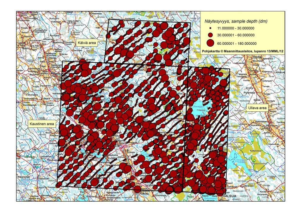 GEOLOGIAN TUTKIMUSKESKUS 2 on käytetty runsaammin muissa moreenigeokemiallisissa tutkimuksissa.