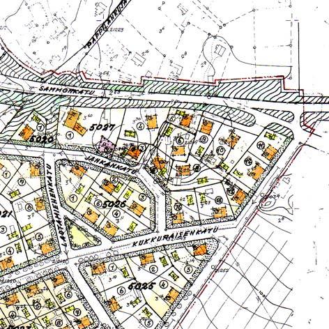 Alueelle voidaan rakentaa myös pienkerrostaloja ja asuinympäristöön soveltuvia työtiloja. Pienkerrostaloihin saadaan sijoittaa enintään 25% alueen kerrosalasta.