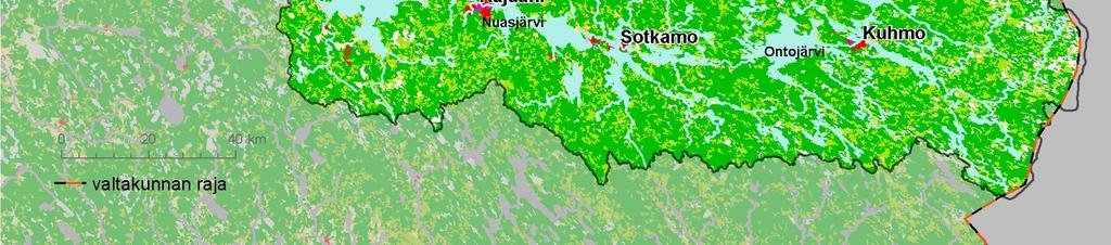 Vesistöalueella sijaitsevien kuntien väestön määrän on ennustettu vuoteen 2040 mennessä lisääntyvän Oulujoen suistossa ja alaosilla, kun taas latvaosilla väestön määrä