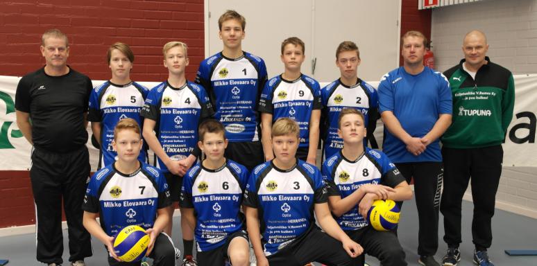 Johannes 2002 175 YP 3 Väänänen Samuli 2003 173 YP 4 Pennanen Matti 2003 175