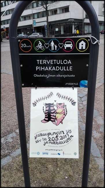 Huomioita Jyväskylästä Jyväskylän Kauppakadun yläpää muutettiin pihakaduksi