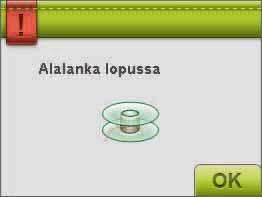 Alalanka loppumassa piakkoin.