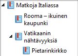 Kirjanmerkkien hallinta ja linkit 153 Kirjanmerkin kohteen muokkaaminen Oletuksena kirjanmerkki osoittaa sivulle siihen kohtaan, joka oli näytöllä kirjanmerkkiä luotaessa.