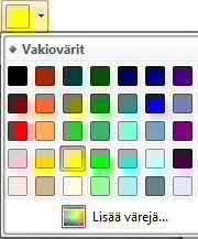 Rivi aktivoituu, kun napsautat kohdistimen tekstiin. 1. Avaa ponnahdusikkuna kaksoisnapsauttamalla kuvakkeeseen. 2.