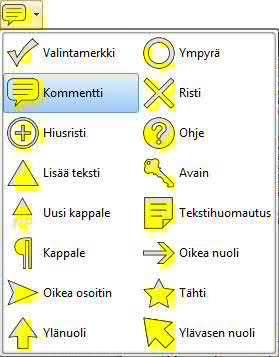 Muotoile tarralapun ominaisuudet työkaluilla tai napsauta painiketta Ominaisuudet... (Properties.