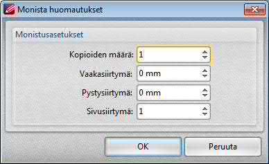 Lomakkeet 203 Kenttien monistaminen Jos monistat kenttää, on kaikilla kopioilla sama nimi. Jos kenttään syötetään tieto, se samalla täytetään kaikkiin monistettuihin kopioihin.