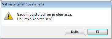 Tiedostojen hallinta 99 4. Valitse, miten käsitellään tuotavan tiedoston kommentteja, lomakekenttien tietoja ja kirjanmerkkejä. 5.