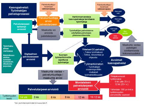 3. Asiakkuuden kokonaisprosessi ja vastuu Vaikeammassa tilanteessa olevien asiakkaiden palvelu olisi erityispalvelua, jota tuottaisi liikelaitos (mahdollisesti liikkuvan moniammatillisen tiimin