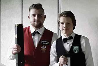 Snooker EM Kyproksella. Snooker juniorit Patrik Tiihonen, Jere Virtaranta, Tuure ja Eelis Lappalainen pelasivat U18 ja U21 sarjoissa.