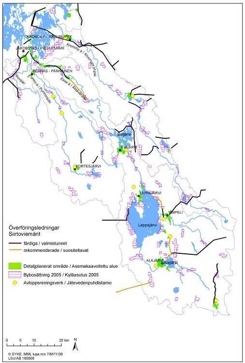 Luodon Öjanjärveen laskevien vesistöjen vesienhoidon toimenpideohjelma /29.11.2009 61 Kuva 17.