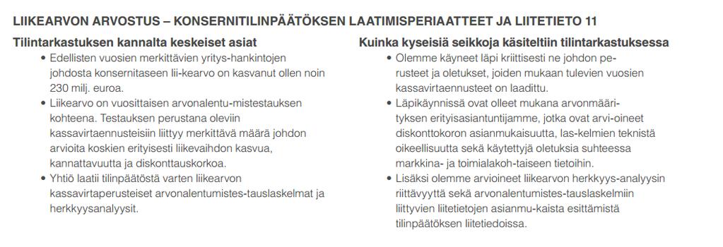 3) 2) 1) 1) Miksi kyseessä on keskeinen seikka 2) Miten seikka on