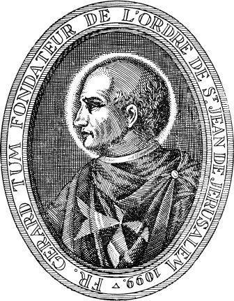 Hospitaller veljeskunta Autuas Gerard kokosi Hospitallerveljeskunnan ensimmäisen ristiretken jälkeen vuonna 1099 Ensimmäiset veljet olivat benediktiinejä