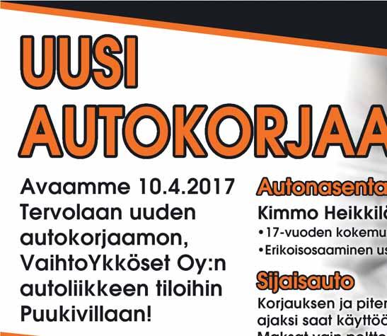 päässä. Vaalipäivä on 9.4.