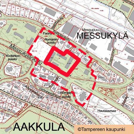 TAMPERE Asemakaavan muutoksen osallistumis- ja arviointisuunnitelma 20.3.2014 MESSUKYLÄ 5102-13, MESSUKYLÄNKATU 37, TÄYDENNYSRAKENTAMINEN. KAAVA NRO 8536.