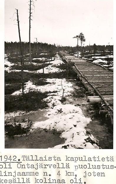 Tarkastuskäyntejä 1.2.43 komentaja maj. W. Leppälax tarkasti yksikön 12.3.43 ev.luutn. Sulo V.