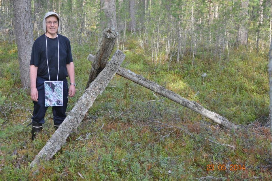 muistomerkki oli vielä pystyssä
