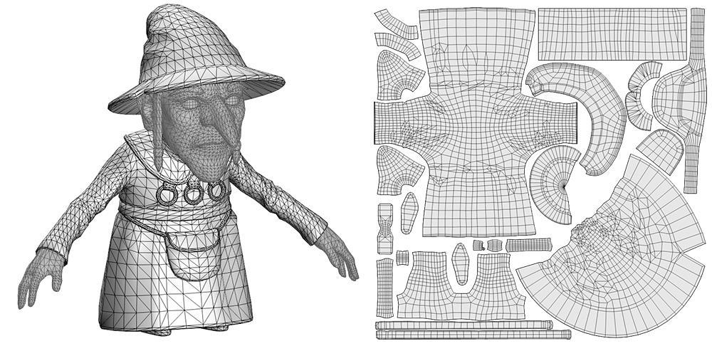 5 Pelin visuaalisen tyylin vaatiessa tai salliessa tämä vaihe voidaan ohittaa ja siirtyä suoraan lowpoly-mallintamiseen. Highpoly-mallinnusta voi tehdä kaikilla 3D-mallinnusohjelmilla.