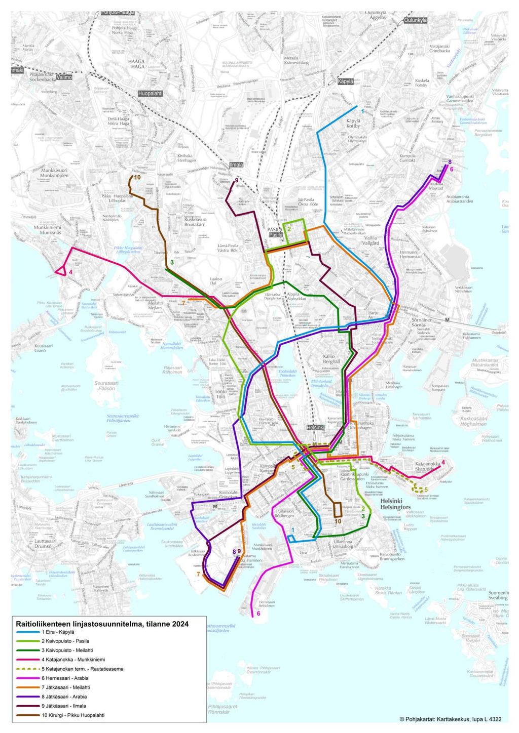 Ote Kalasataman raitioteiden