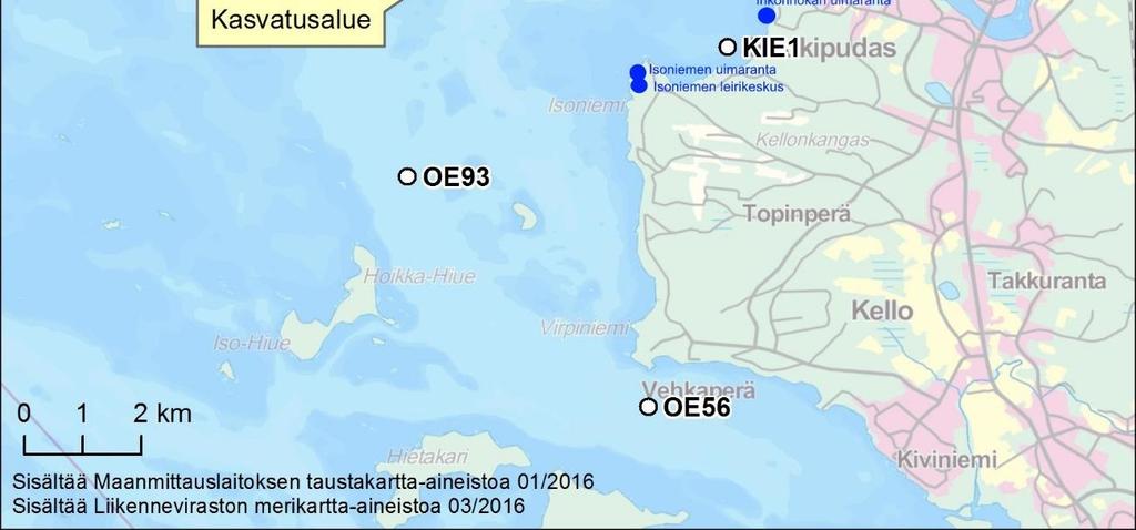 Happitilanne on ollut päällysvedessä keskimäärin erinomainen koko tarkastelualueella. Ajoittain kesällä on todettu runsaasta perustuotannosta johtuvaa ylikyllästyneisyyttä.