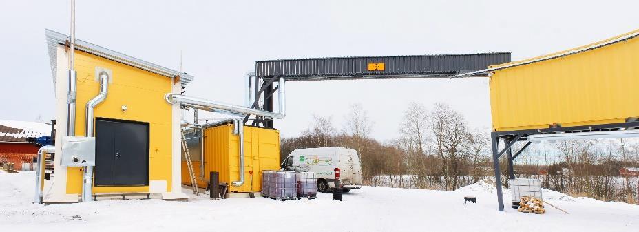 Lanta, säilörehu, perunantuotannon sivuvirrat Biokaasu