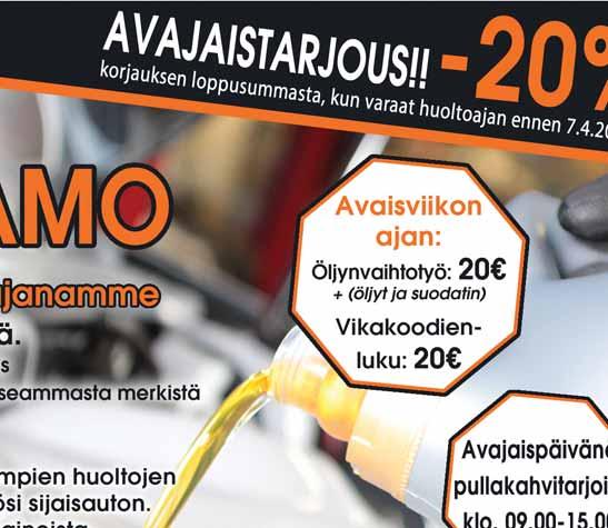 Vaajoensuu) 040 7073583 (Mervi Huhtaniska)