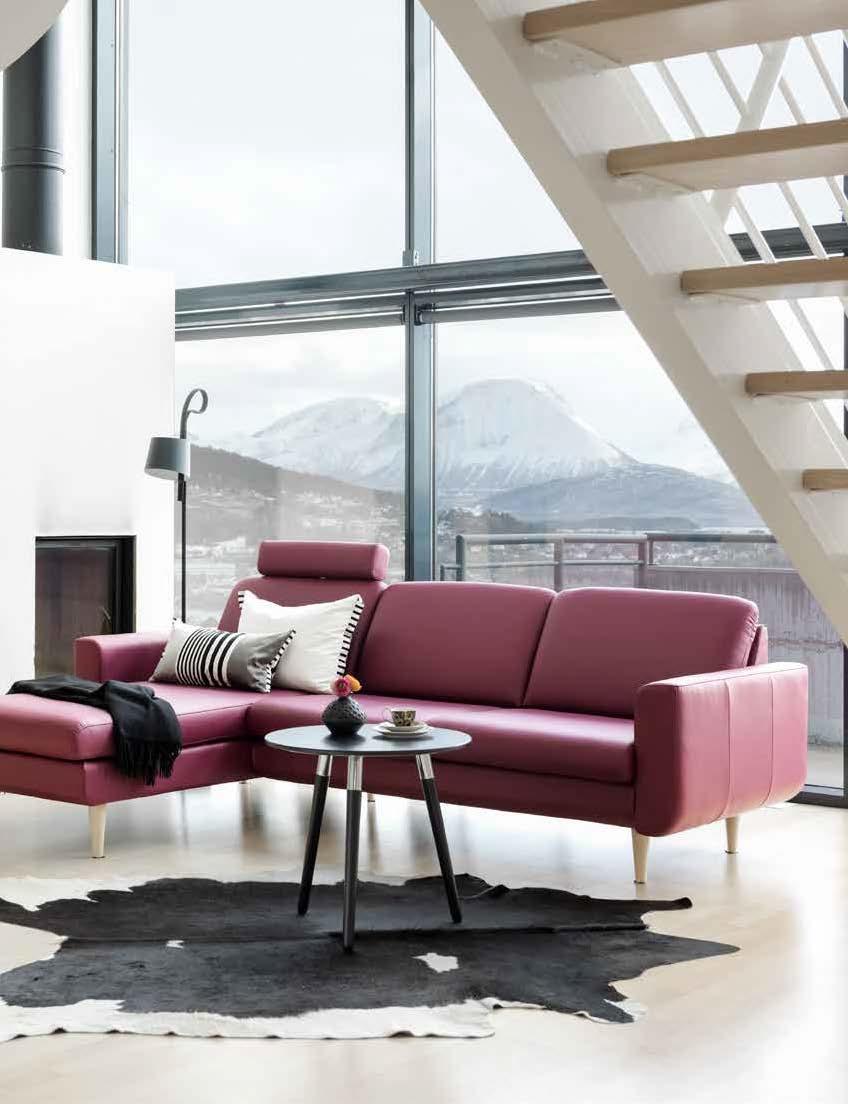 STRESSLESS JOY UUTUUS Stressless Joy. Kuvan malleissa Paloma Beet Red.