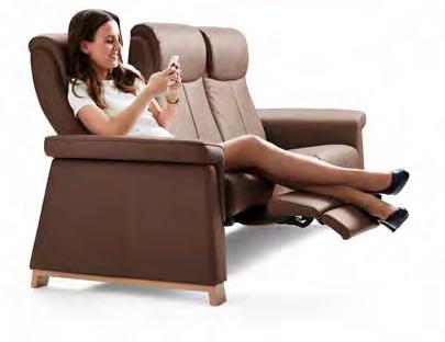 LegComfort -järjestelmä Uuden ja ainutlaatuisen Stressless LegComfort -järjestelmämme avulla viemme mukavuuskokemuksen entistä pidemmälle.