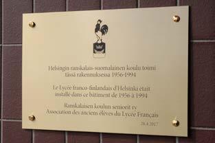 Lycée franco-finlandais à Laivurinkatu.