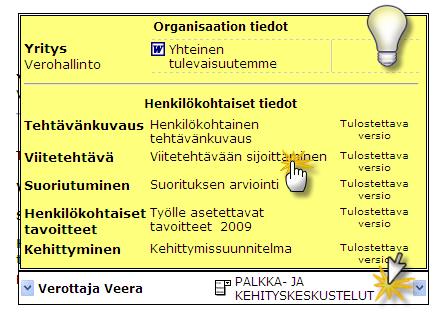 Voit tulostaa lomakkeita napsauttamalla haluamasi lomakkeen rivillä kohtaa Tulostettava versio ja painamalla selaimen tulostinkuvaketta. 13.